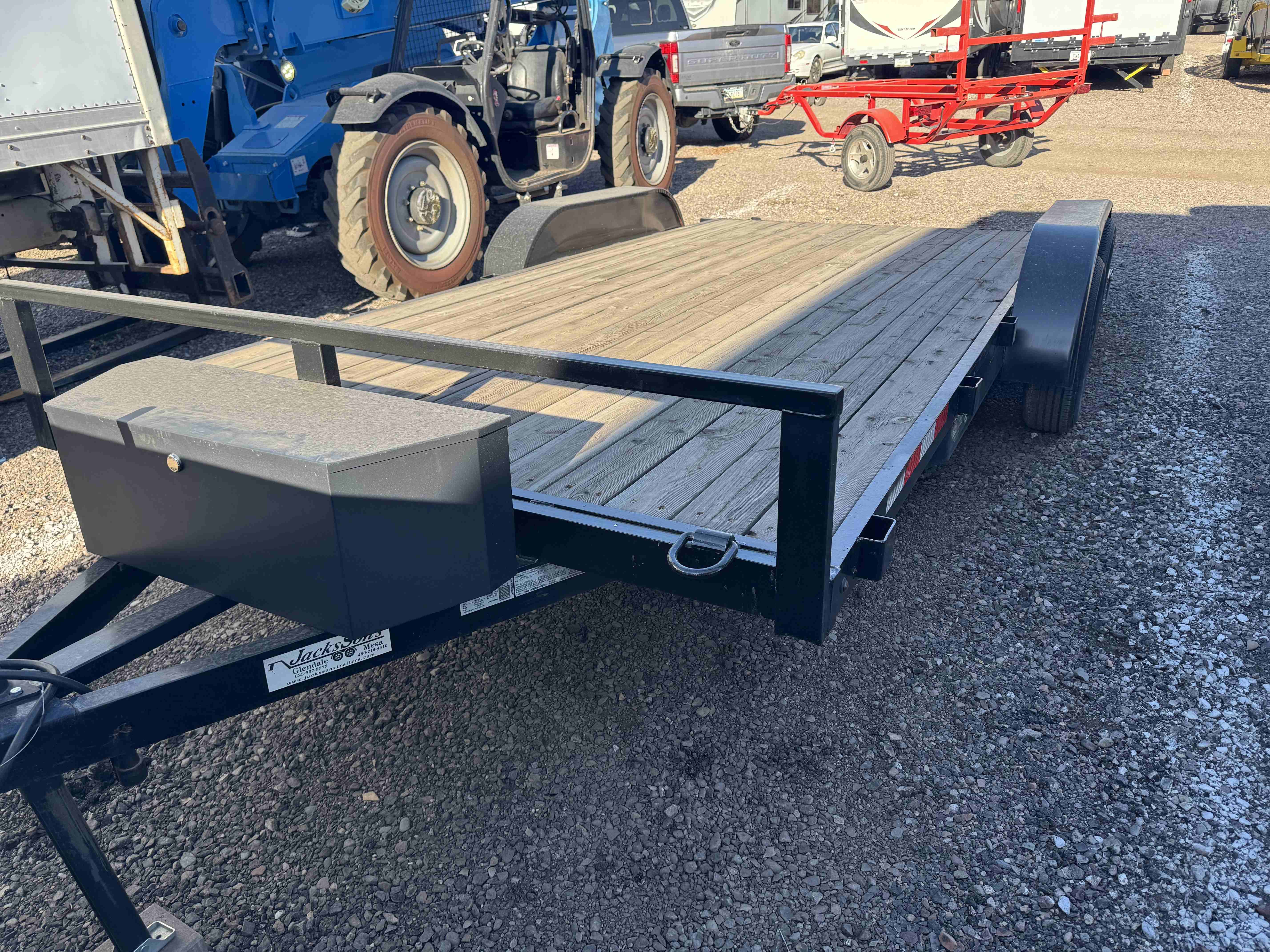 Premium car hauler trailer for rent